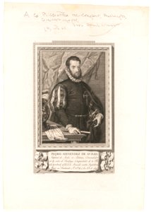 Pedro Menendez de Aviles - Josef Camaron lo dibo. ; Franco. de Paula Marti lo grabo ano 1791. LCCN90716344