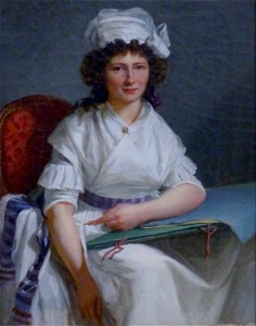 PeinturesMuséeFabre178 Fabre dessinatrice