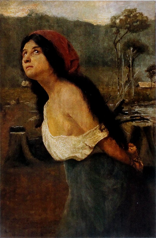 Pedro Weingärtner - A derrubada - 1894