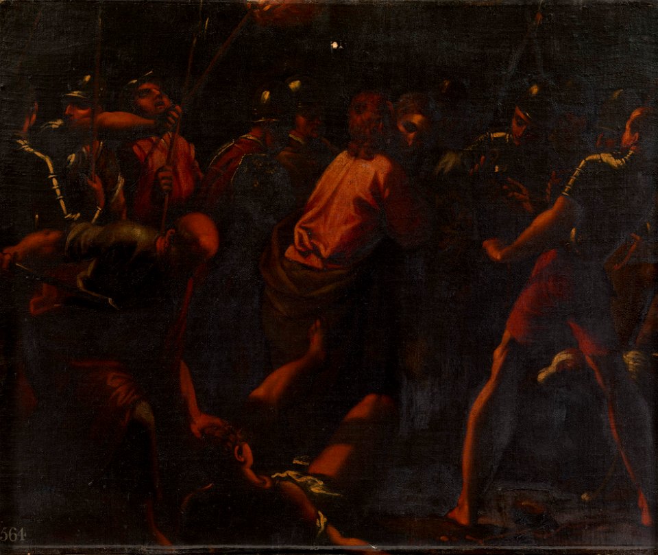 Pedro Orrente (Murcia 1580-Valencia 1645) - The Betrayal of Christ - RCIN 403471 - Royal Collection