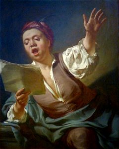 PeinturesMuséeFabre142 Piazzetta chanteur1720