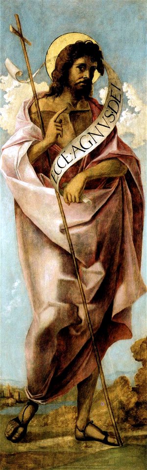 Pellegrino da San Daniele San Juan Bautista 1502-03 MFA Budapest