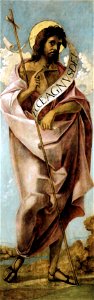 Pellegrino da San Daniele San Juan Bautista 1502-03 MFA Budapest