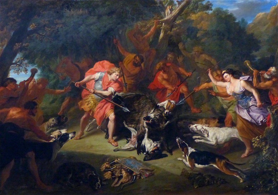 PeinturesMuséeFabre140 van Schuppen Méléagre