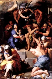 Pellegrino Tibaldi - Adoration of the Christ Child - WGA22238