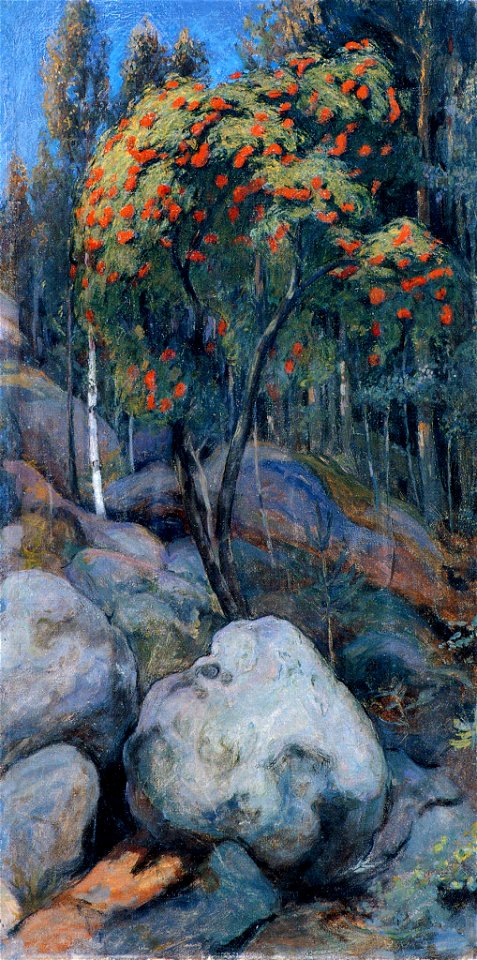 Pekka Halonen - Pihlaja (1894)