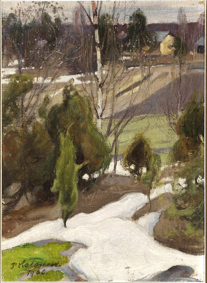 Pekka Halonen - Spring Frost (1906)