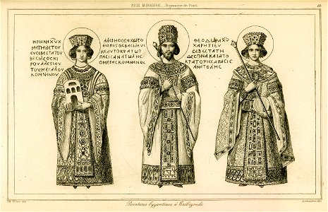 Peintures byzantines à Trebizonde - Texier Charles Félix Marie - 1882