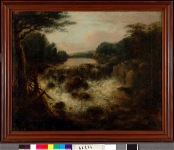 Pehr Nordquist - Vesiputous Värmlannissa - A I 277 - Finnish National Gallery
