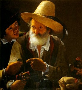 Pensionante Del Saraceni - The Chicken Vendor - WGA17156