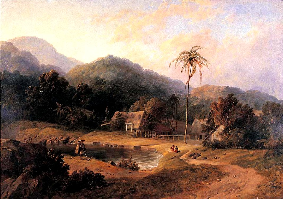 Penang Museum historical painting 419 - Free Stock Illustrations