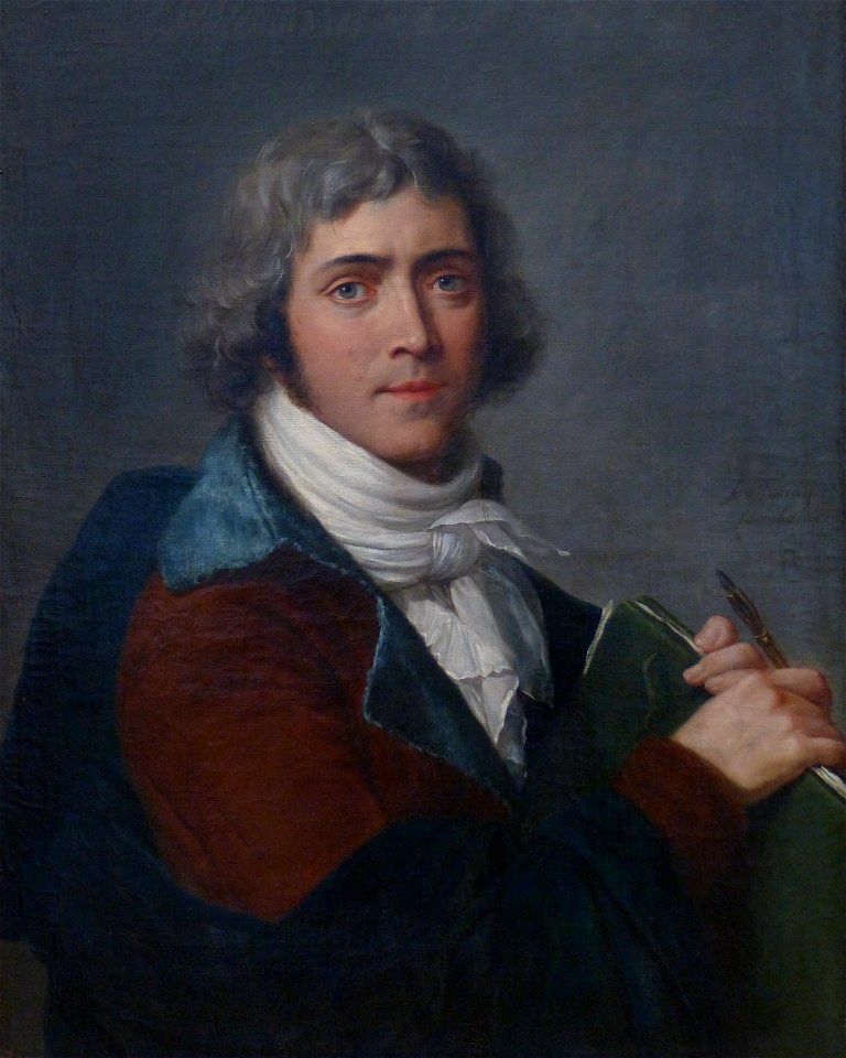 PeinturesMuséeFabre169 Ménageot autoportrait1797