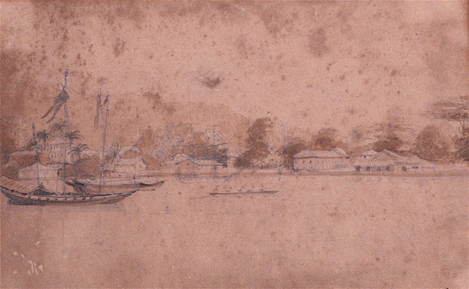 Penang Museum historical painting M153b
