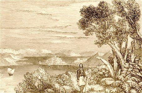 Peninsula of Methana, Bay of Troezen and Town of Poros - Wordsworth Christopher - 1882