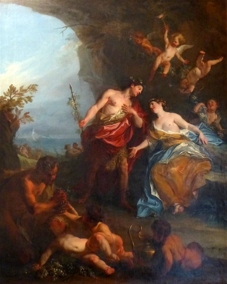 PeinturesMuséeFabre138 J. F. de Troy Ariane à Naxos 1725