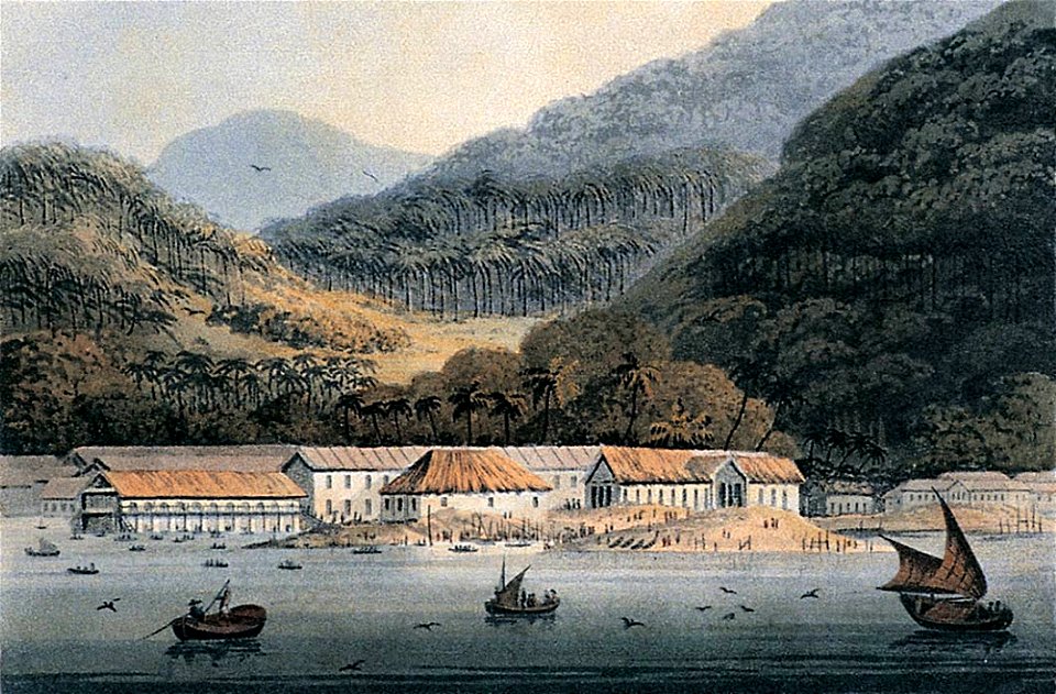 Penang Museum historical painting N171b