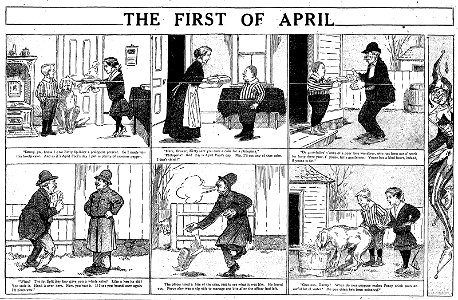 Percy and the Hoobley Family - The First of April