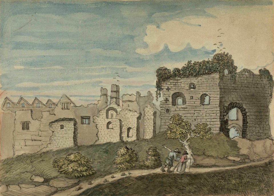 Penllyn Castle from the East (1205512)