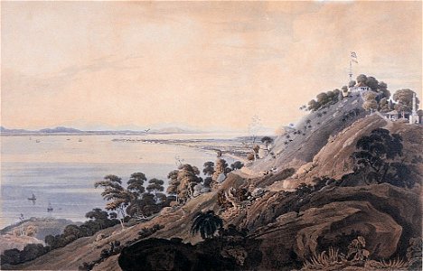 Penang Museum historical painting L133b