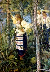 Pekka Halonen - Neiet niemien nenissä