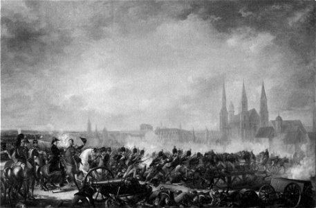 Per Krafft d.y. - The Battle of Halle, October 17th 1806 - NM 4782 - Nationalmuseum