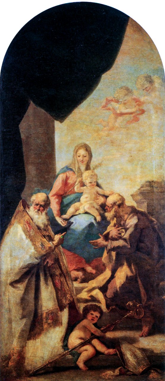 Pellegrini - Madonna con il Bambino ed i Santi Giuseppe e Cesareo-035rgb