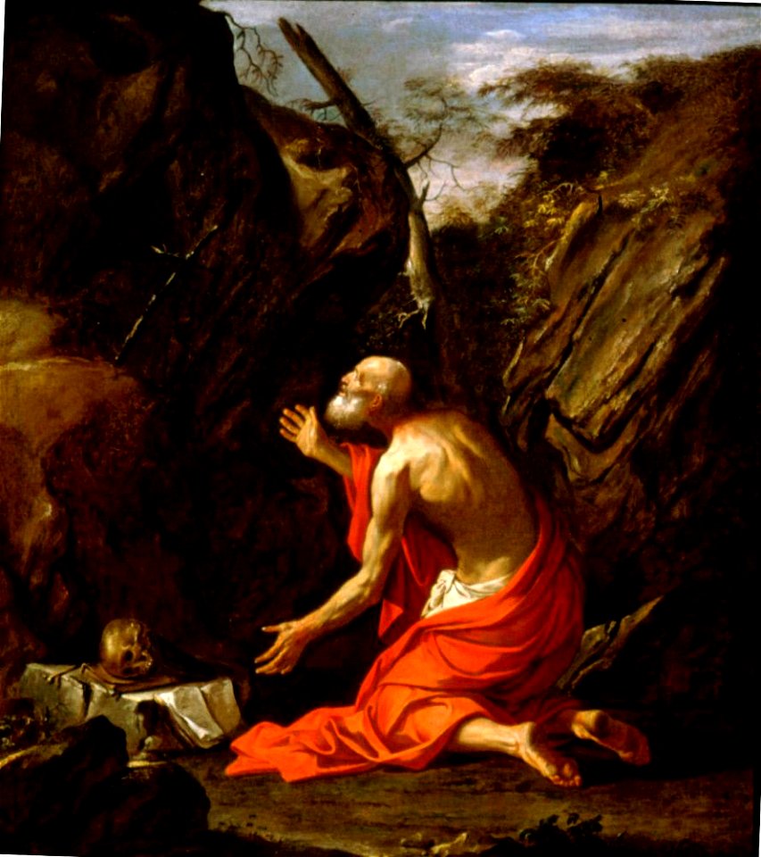 Penitent Saint Jerome, ca. 1600s, SN151