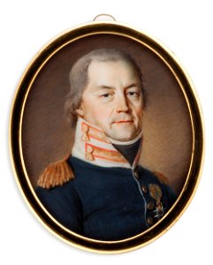 Per Köhler - Lieutenant-colonel C. D. Björnberg - S 242 - Finnish National Gallery