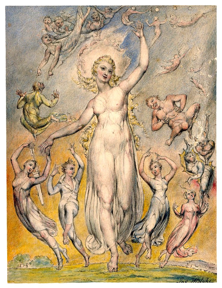 Penseroso & L'Allegro William Blake1