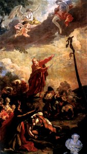 Pellegrini - Il castigo dei serpenti (particolare)