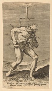 Periculum print by Philip Galle, S.I 1734, Prints Department, Royal Library of Belgium