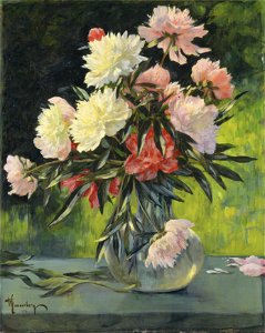 Peonies (Gunnar Gson Wennerberg) - Nationalmuseum - 18541