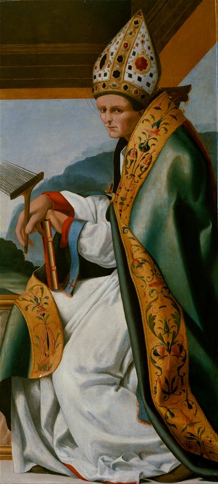 Pere Fernández - Saint Blaise - Google Art Project