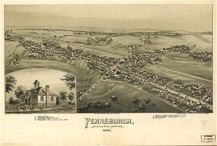 Pennsburgh, Montgomery County, Pennsylvania 1894. LOC 75693029