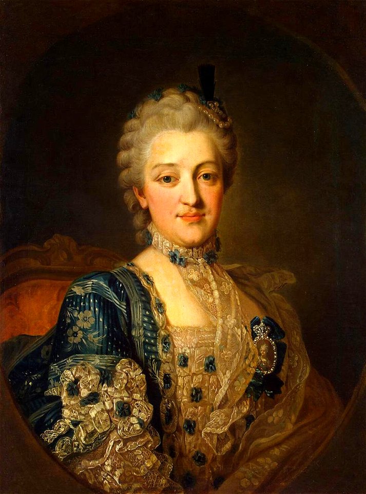 Per Krafft (I) - Portrait of Natalia Alexandrovna Repnina - WGA12276