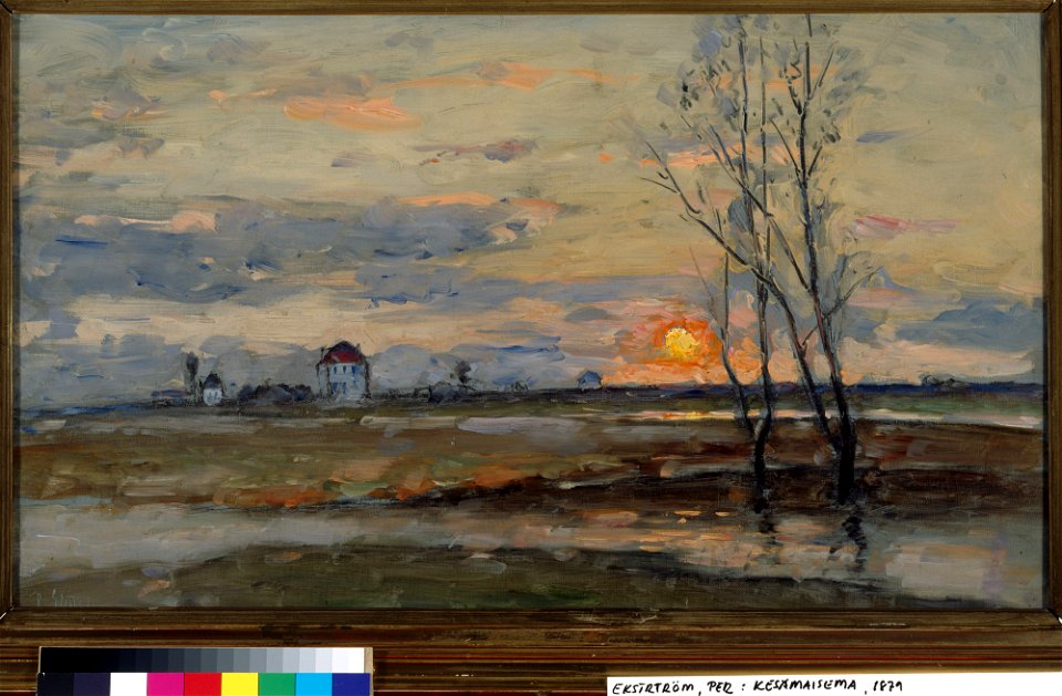 Per Ekström - Summer Landscape - A I 528 - Finnish National Gallery