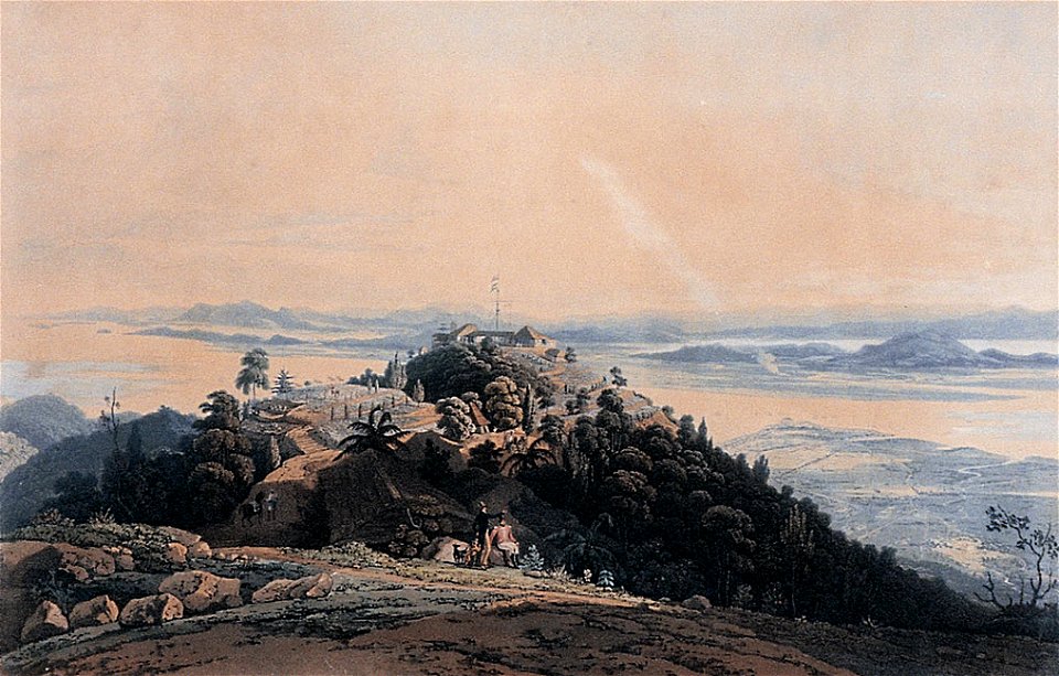 Penang Museum historical painting K128b