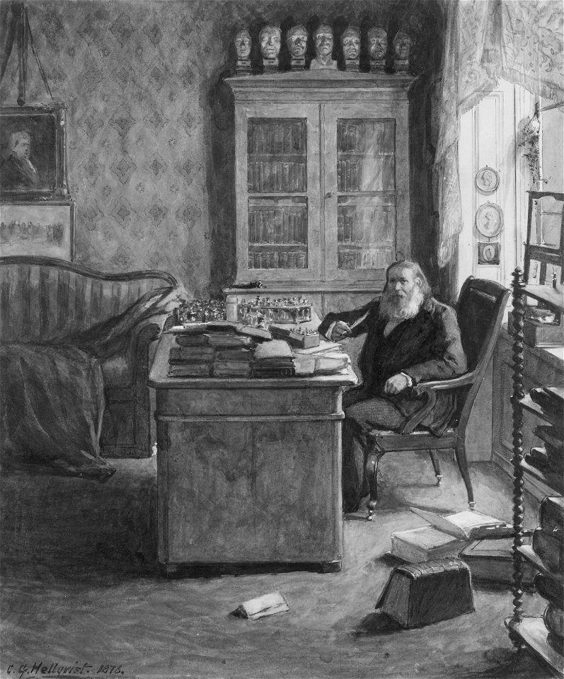 Per Jakob Liedbeck, 1802-1876 (Carl Gustaf Hellqvist) - Nationalmuseum - 39137