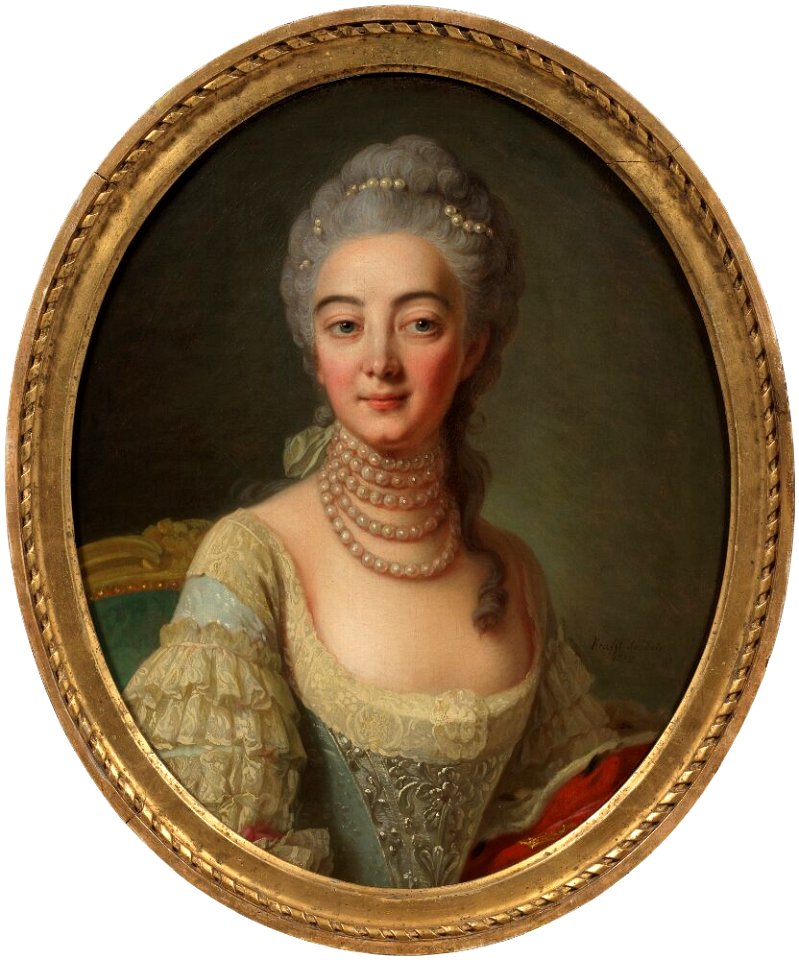 Per Krafft d.ä. - Elisabeth Frederike Sophie (1732–1780), Duchess of Württemberg - NM 2121 - Nationalmuseum