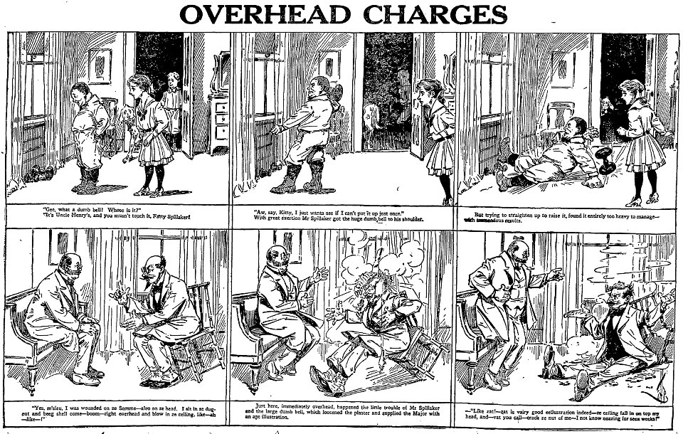 Percy and the Hoobley Family - Overhead Charges
