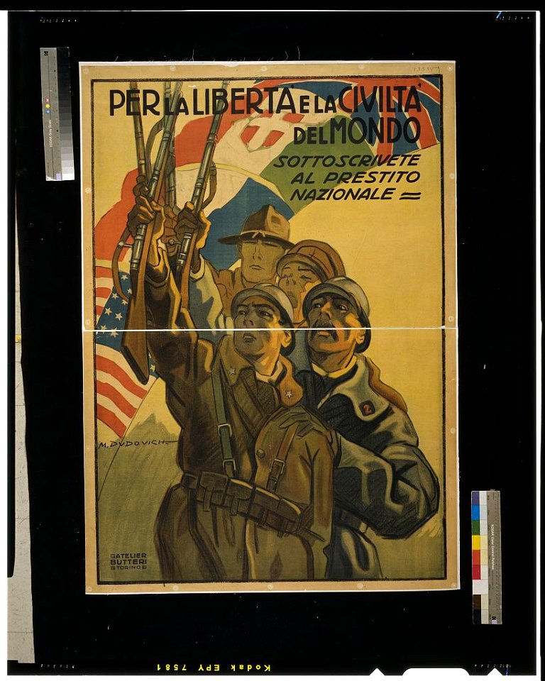 Per la libertà e la civiltà del mondo - M. Dudovich. LCCN2004666223