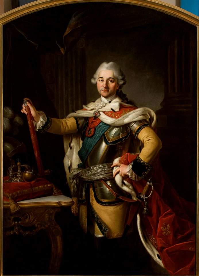 Per Krafft - Portrait of Stanisław August Poniatowski, King of Poland - MP 4511 - National Museum in Warsaw