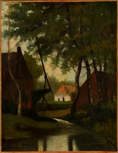 Léon Germain Pelouse - Landskap - NG.M.03378 - National Museum of Art, Architecture and Design