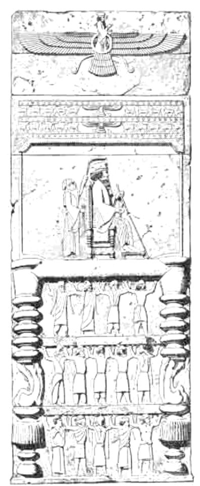 Persepolis Bas-relief Flandin
