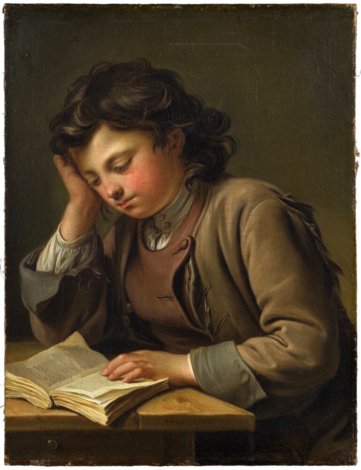 Per Krafft d.ä. - Reading Boy - NM 7314 - Nationalmuseum