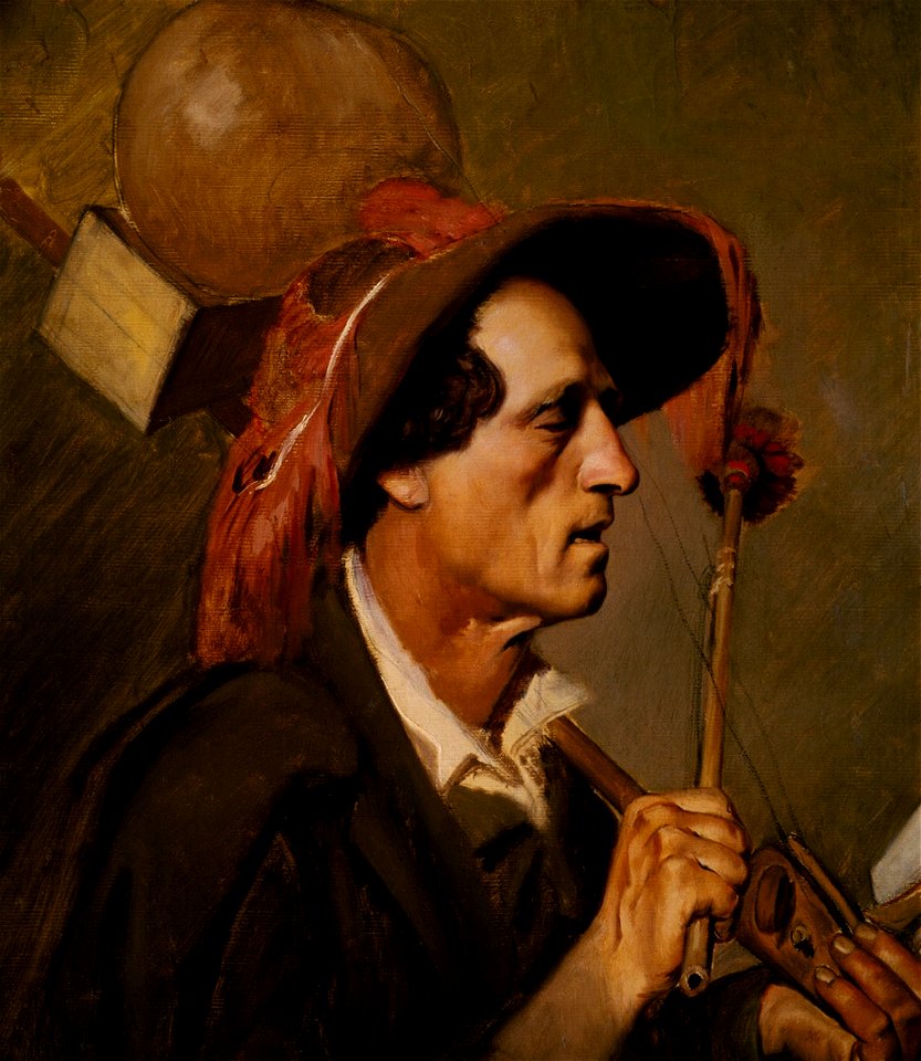 Perov blind musician