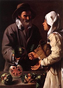 Pensionante Del Saraceni - The Fruit Vendor - WGA17157