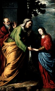 Pereda y Salgado, Antonio de - The Visitation - Google Art Project