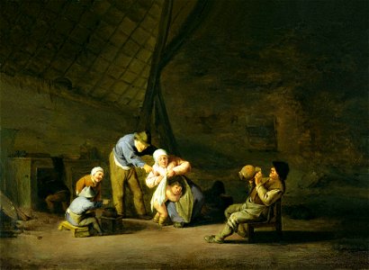Perekonnastseen, Adriaen van Ostade, EKM j 16599 VM 879
