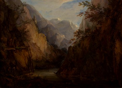 Per Gustaf von Heideken - Norwegian Fell Landscape - A I 280 - Finnish National Gallery